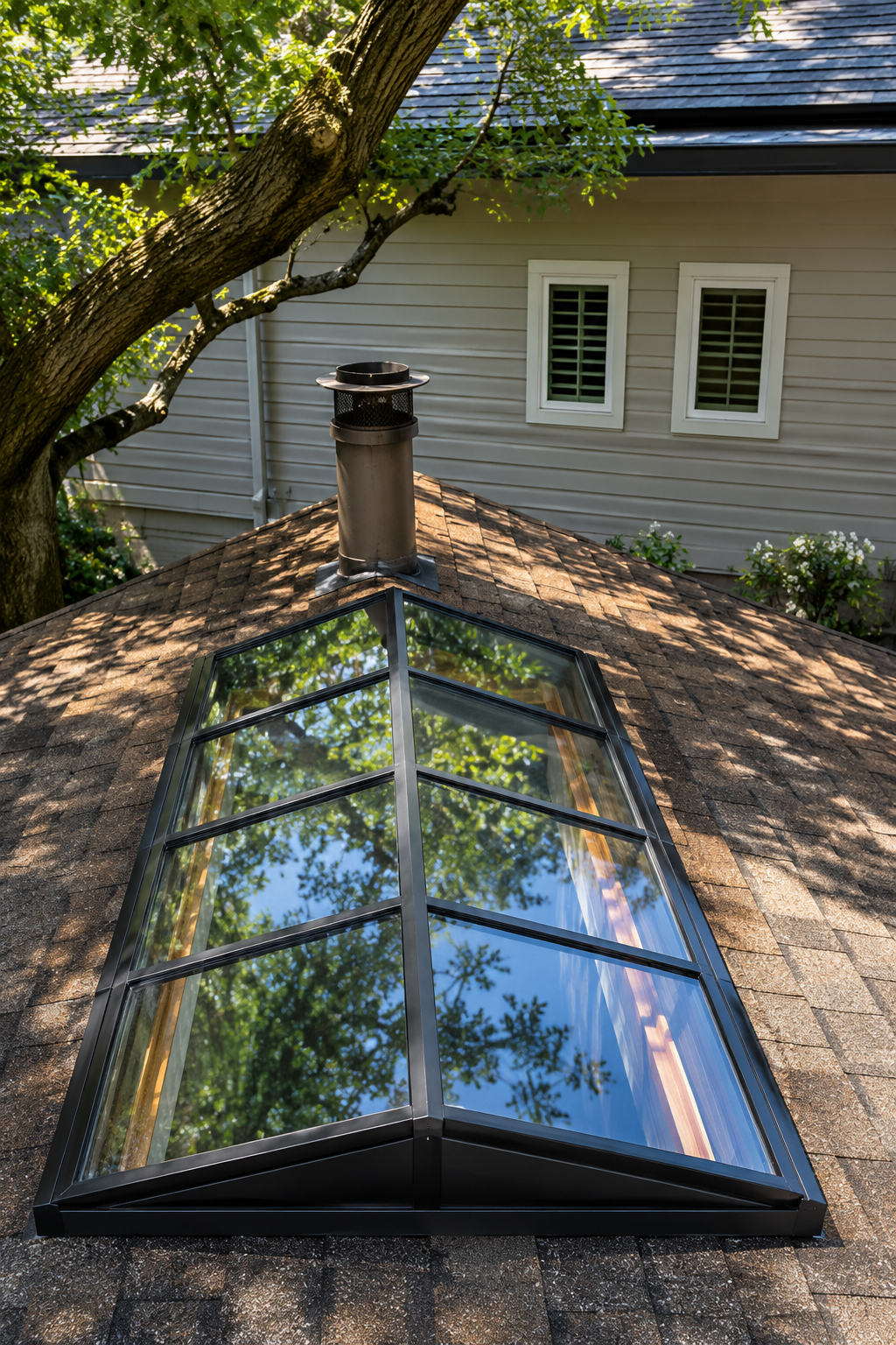 Roof cleaning service