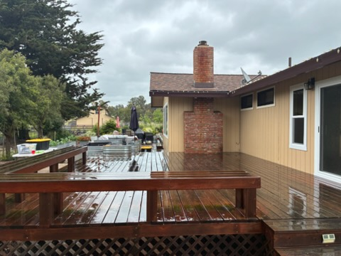 Exterior cleaning service